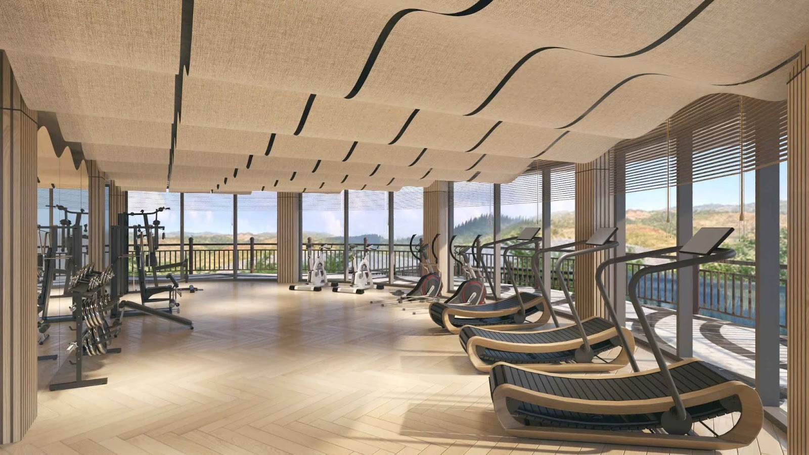 Fitness Center ReCharge tại Garrya Mù Cang Chải
