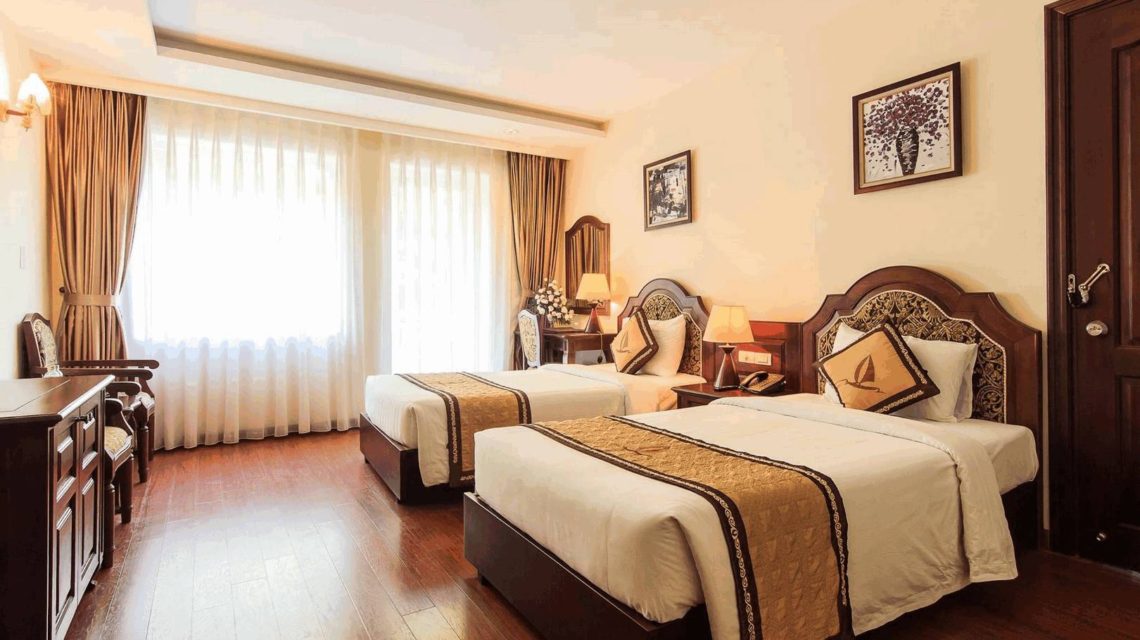 Phòng Superior Twin Suite Mountain View tại The May Legend Catba