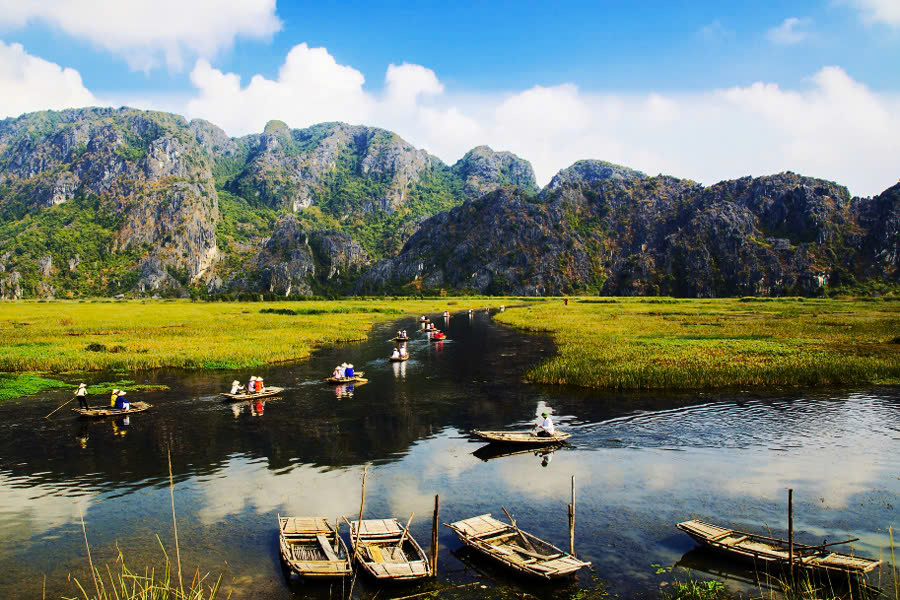 Đầm Vân Long là một bức tranh thiên nhiên vẻ đẹp hoang sơ tuyệt mỹ 